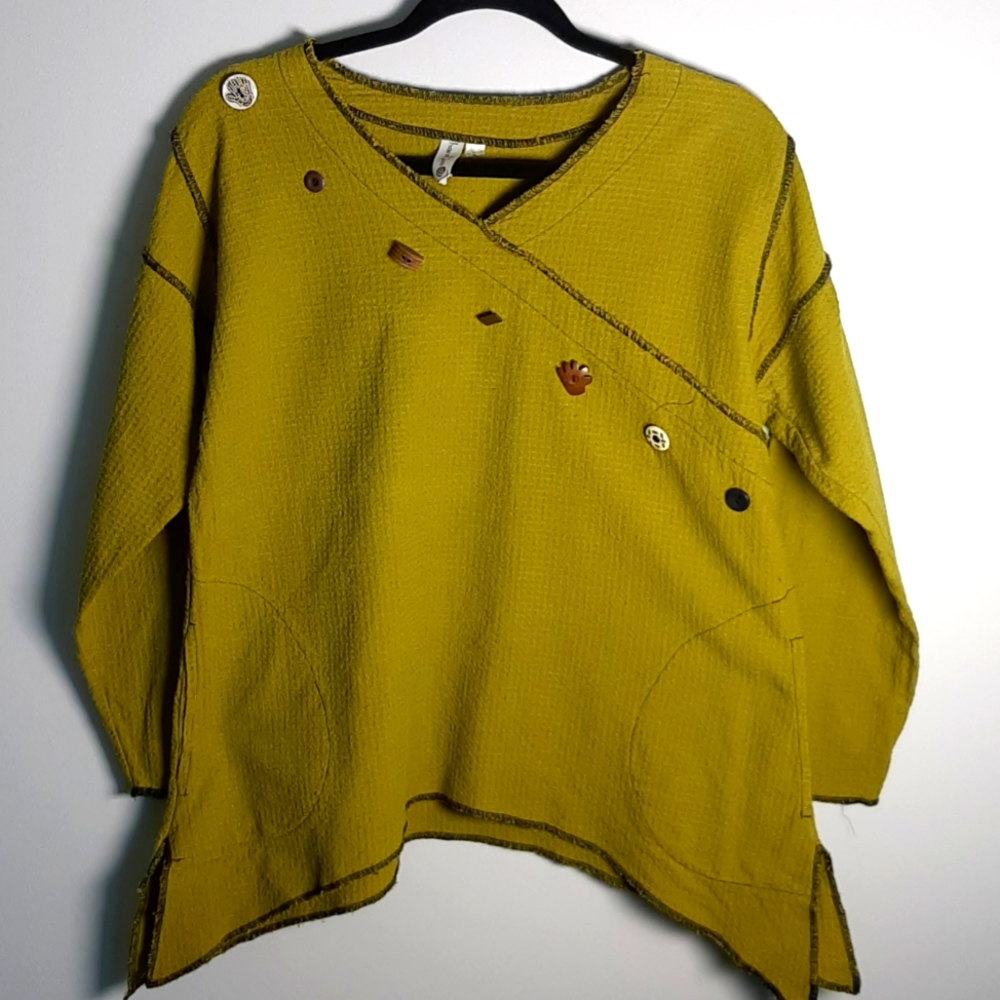 Green Hand Jive tunic size small